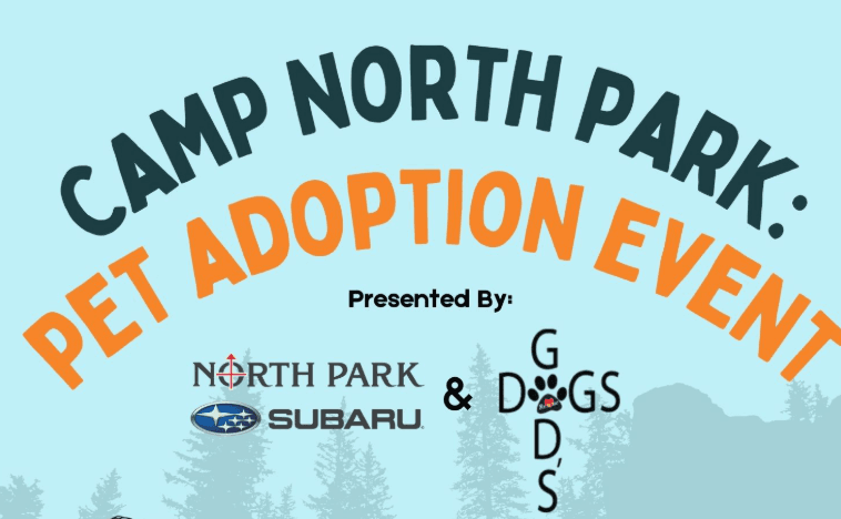 Subaru pet adoption event